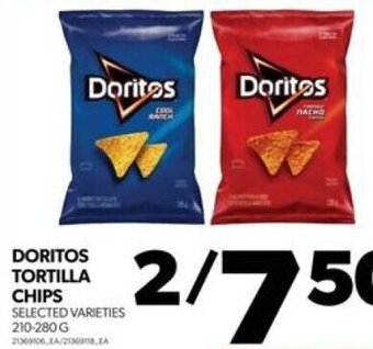 Real Canadian Superstore DORITOS TORTILLA CHIPS offer