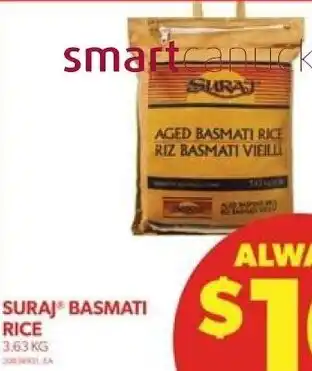 Real Canadian Superstore SURAJ BASMATI RICE offer