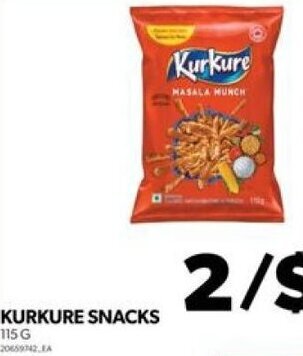 Real Canadian Superstore KURKURE SNACKS 115 G offer