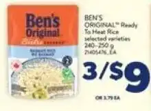 Real Canadian Superstore Ben's Original Ready to Heat Race offer