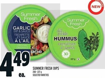 Metro SUMMER FRESH DIPS 200-227 g offer