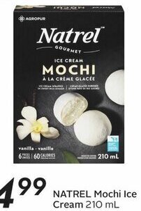 Sobeys NATREL Mochi Ice. Cream 210 mL offer