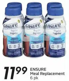 Sobeys ENSURE Meal Replacement 6 pk offer