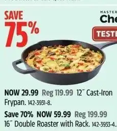 Canadian Tire Cast-Iron Frypan. 142-3931-8. offer