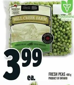 Metro FRESH PEAS 400g offer