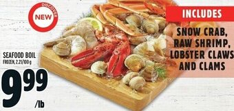Metro SEAFOOD BOIL FROZEN 100g offer