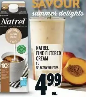 Metro NATREL FINE-FILTERED CREAM 1L offer