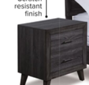 Leon's Miller night table - grey offer