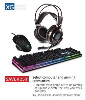 The Source Xg select computer and gaming accessories offer