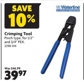 Home Hardware Crimping tool offer