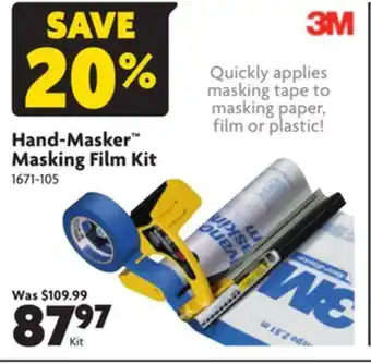 Home Hardware Hand-masker™ masking film kit offer