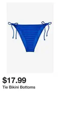 H&M Tie bikini bottoms offer