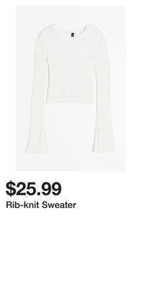 H&M Rib-knit sweater offer