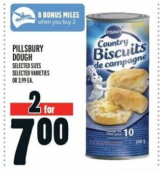 Metro PILLSBURY DOUGH offer