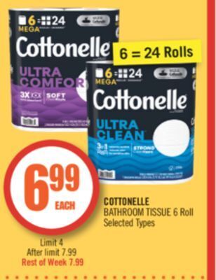 Shoppers Drug Mart Cottonelle bathroom tissue offer