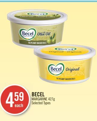 Shoppers Drug Mart Becel margarine offer