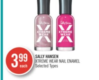 Shoppers Drug Mart Sally hansen xtreme wear nail enamel offer