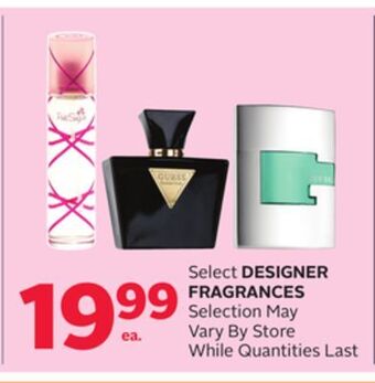 Rexall Select designer fragrances offer