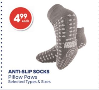 Shoppers Drug Mart Anti-slip socks pillow paws offer