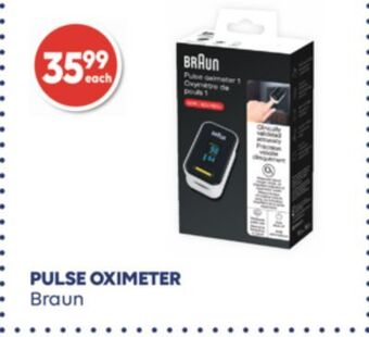 Shoppers Drug Mart Pulse oximeter braun offer