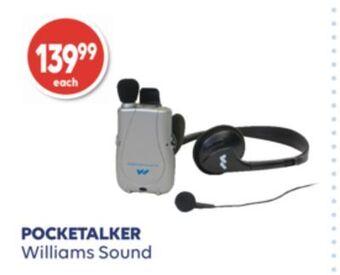 Wellwise by Shoppers Pocketalker williams sound offer