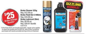 PartSource Brake cleaner offer