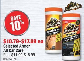 PartSource Selected armor all car care offer