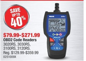 PartSource Obd2 code readers offer