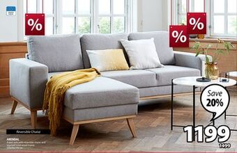 JYSK Arendal 3-seat sofa offer