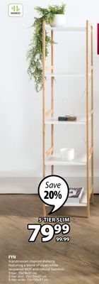 JYSK Fyn 5-tier slim offer