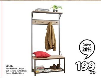 JYSK Lulea hall tree offer