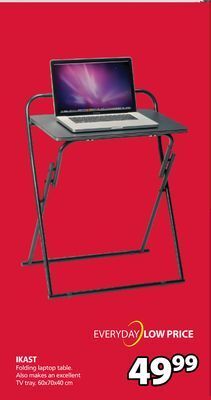JYSK Ikast folding laptop table offer