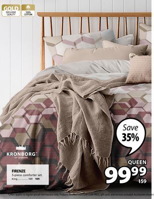 JYSK Firenze 5-piece comforter set offer