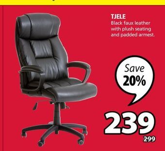 JYSK Tjele office chair offer