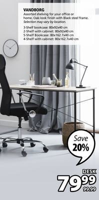 JYSK Vandborg desk offer