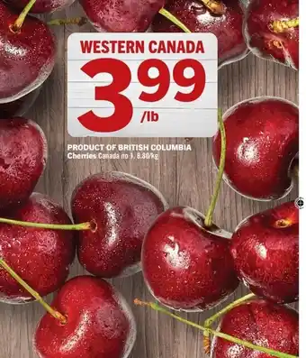 IGA Cherries lb offer