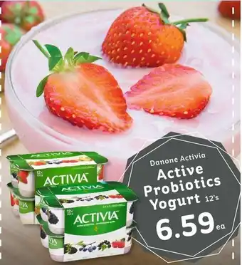 IGA Active Probiotics Yogurt 12's offer