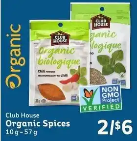 IGA Organic Spices 10g- 57g offer