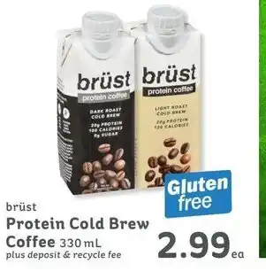 IGA Protein Cold Brew Coffee 330 mL offer