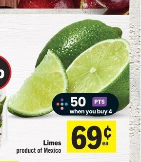 IGA Limes offer