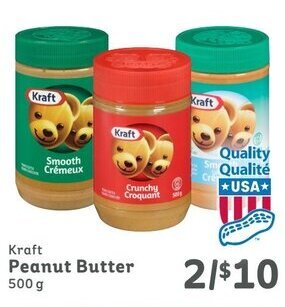 IGA Kraft Peanut Butter 500 g offer