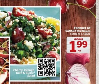 IGA Red onions offer
