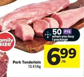 IGA Pork Tenderloin offer