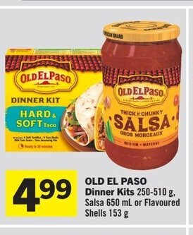IGA OLD EL PASO Dinner Kits 250-510 g offer