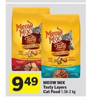 IGA MEOW MIX Tasty Layers Cat Food 1.36-2 kg offer