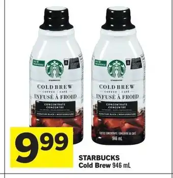 IGA STARBUCKS Cold Brew 946 mL offer
