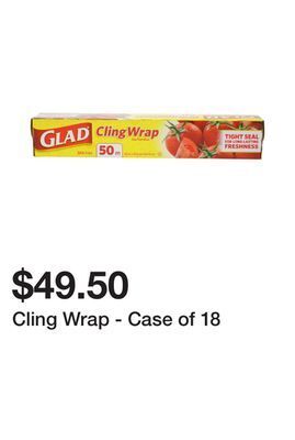 Dollarama Cling wrap - case of 18 offer
