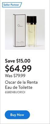 Walmart Oscar de la renta eau de toilette offer