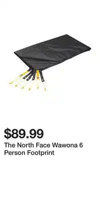Sport Chek The north face wawona 6 person footprint offer