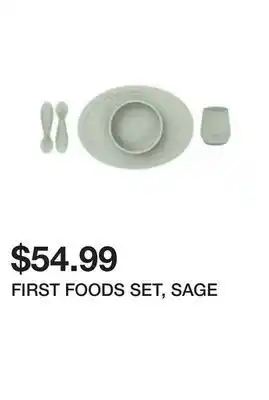 Chapters Indigo First foods set, sage offer